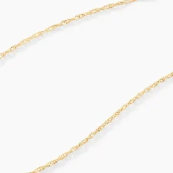 Chaîne Imanie Maille Singapour Or Jaune