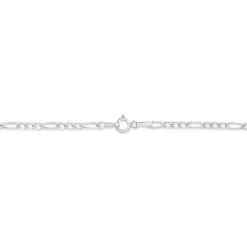 Chaîne Judicaelle Maille Alternée 1/3 Or Blanc