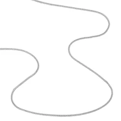 Chaîne Maille Gourmette Or Blanc