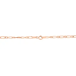 Chaîne Ophelio Maille Alternee 1/1 Or Rose