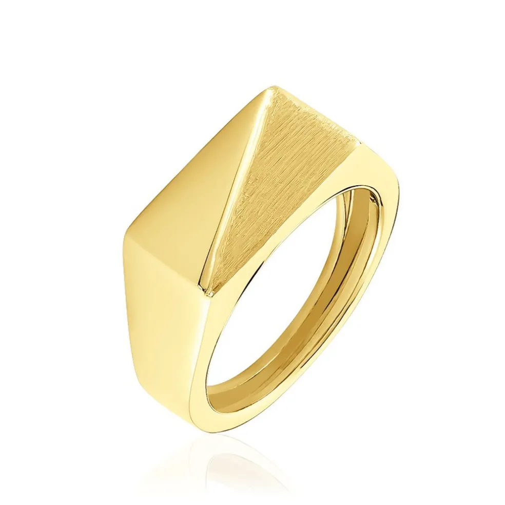 Chevalière Chuck Or Jaune