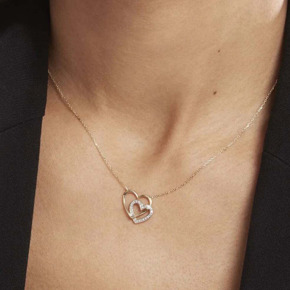 Collier Acke Or Jaune Diamant