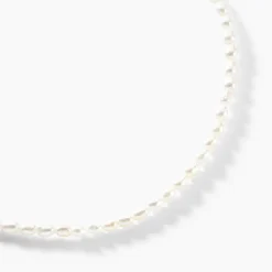 Collier Alceste Or Jaune Perle De Culture