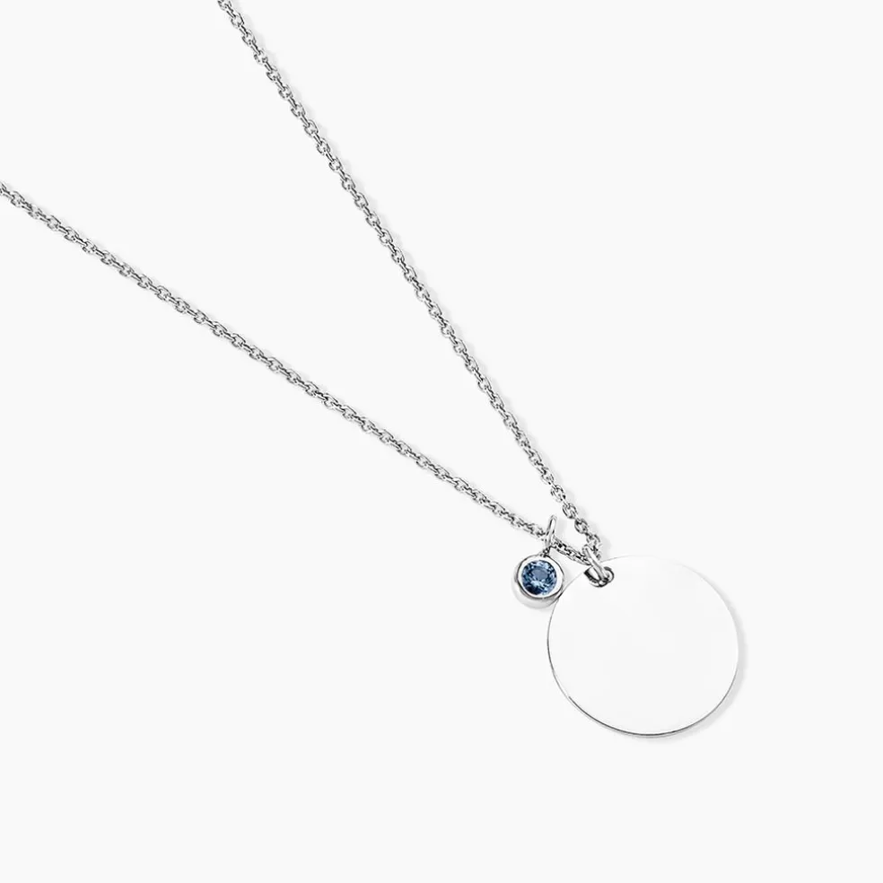 Collier Aleksandra Argent Blanc Oxyde De Zirconium
