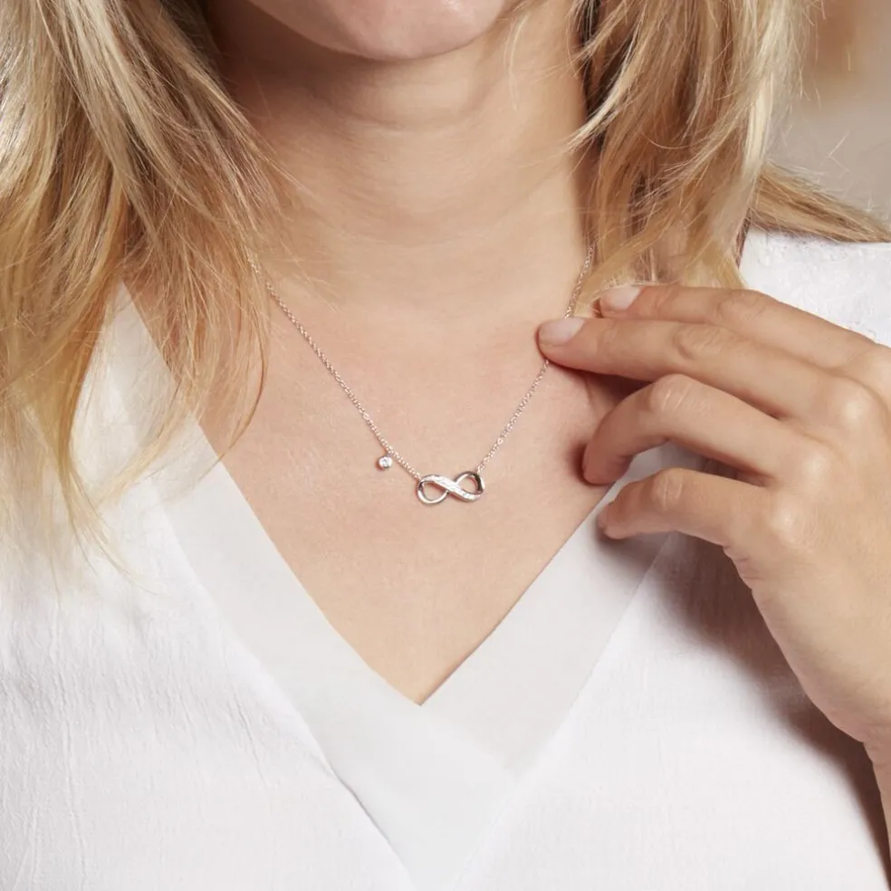 Collier Alexandros Argent Oxyde De Zirconium