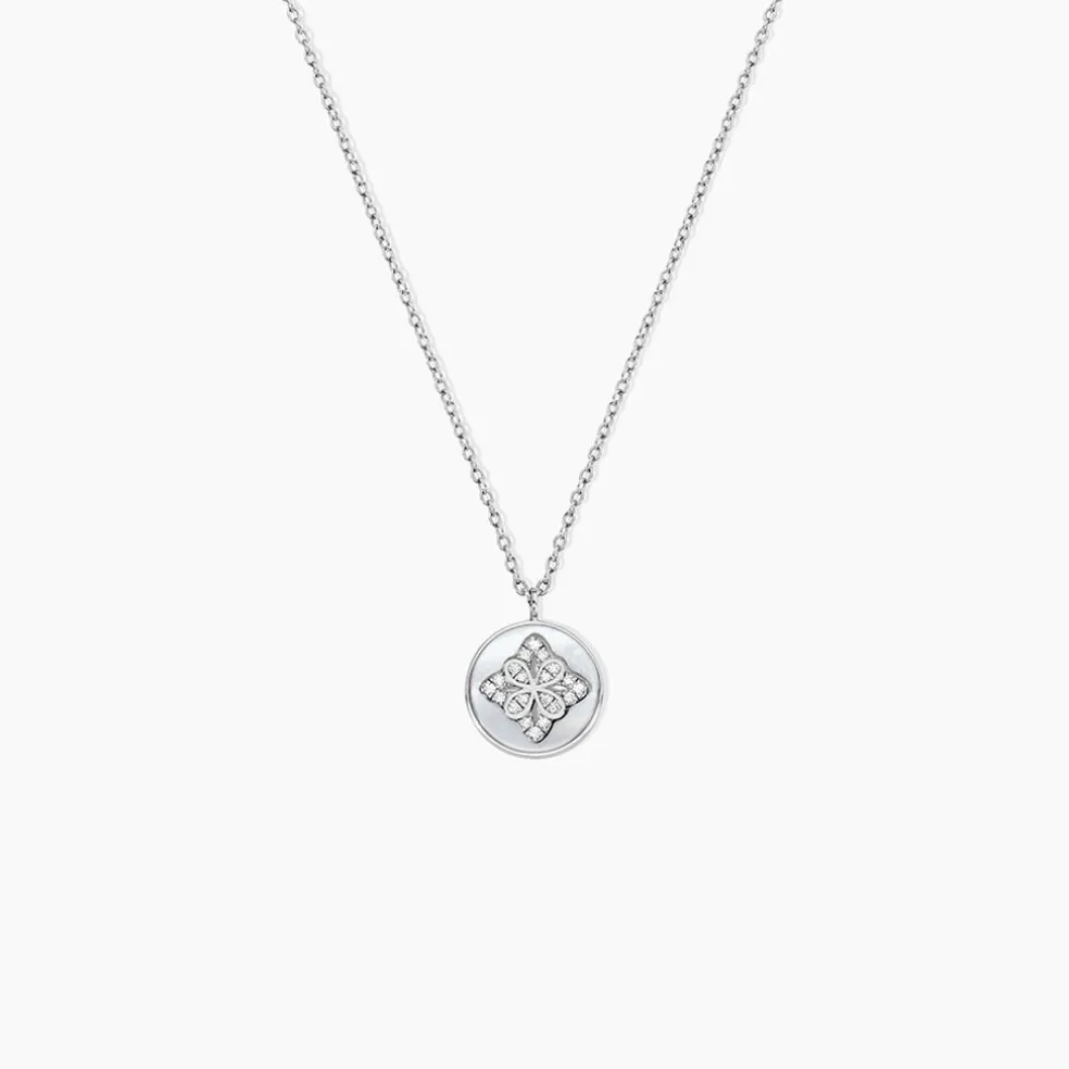 Collier Alexine Argent Blanc Oxyde De Zirconium