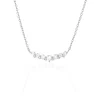 Collier Aliah Argent Blanc Oxyde De Zirconium