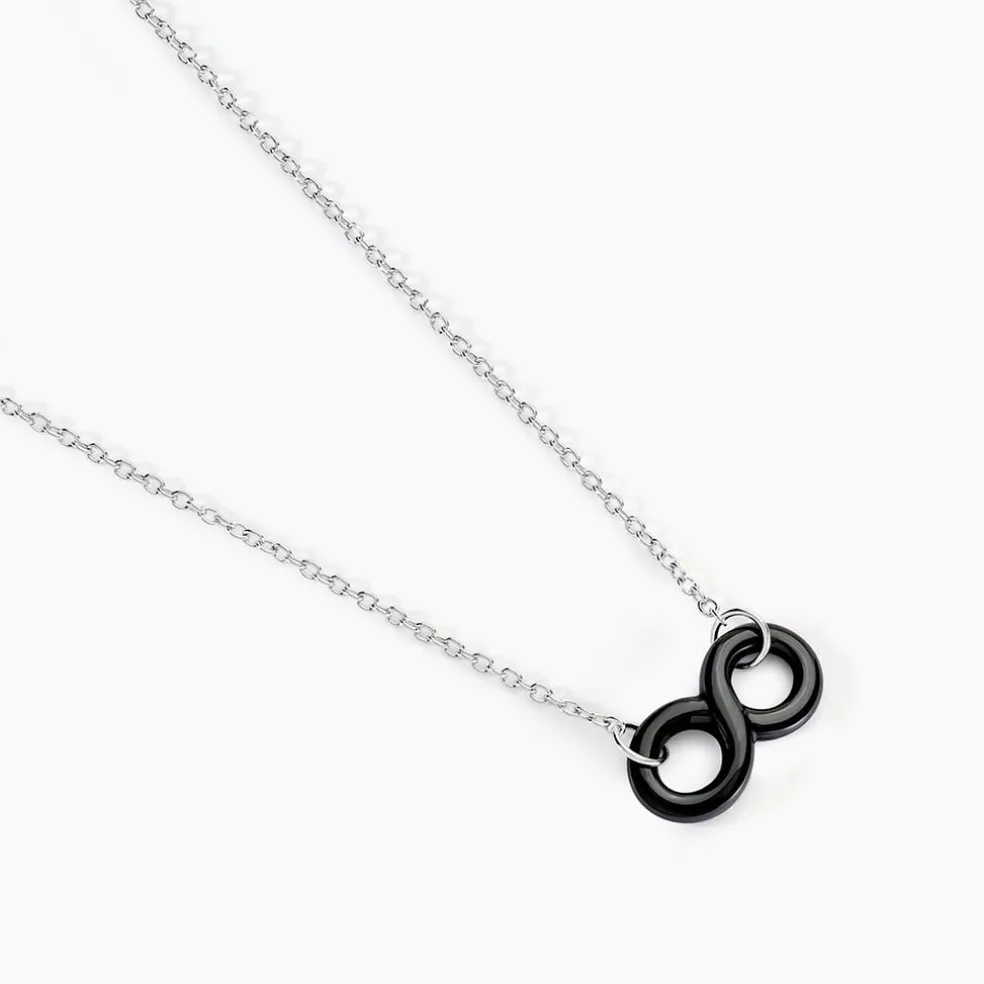Collier Alicia Argent Blanc Céramique