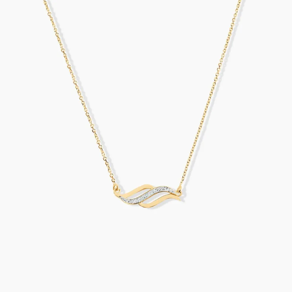 Collier Aliz Or Jaune