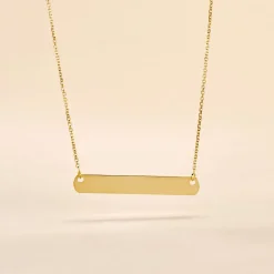 Collier Beavis Or Jaune