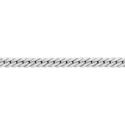 Collier Izel Maille Anglaise Or Blanc
