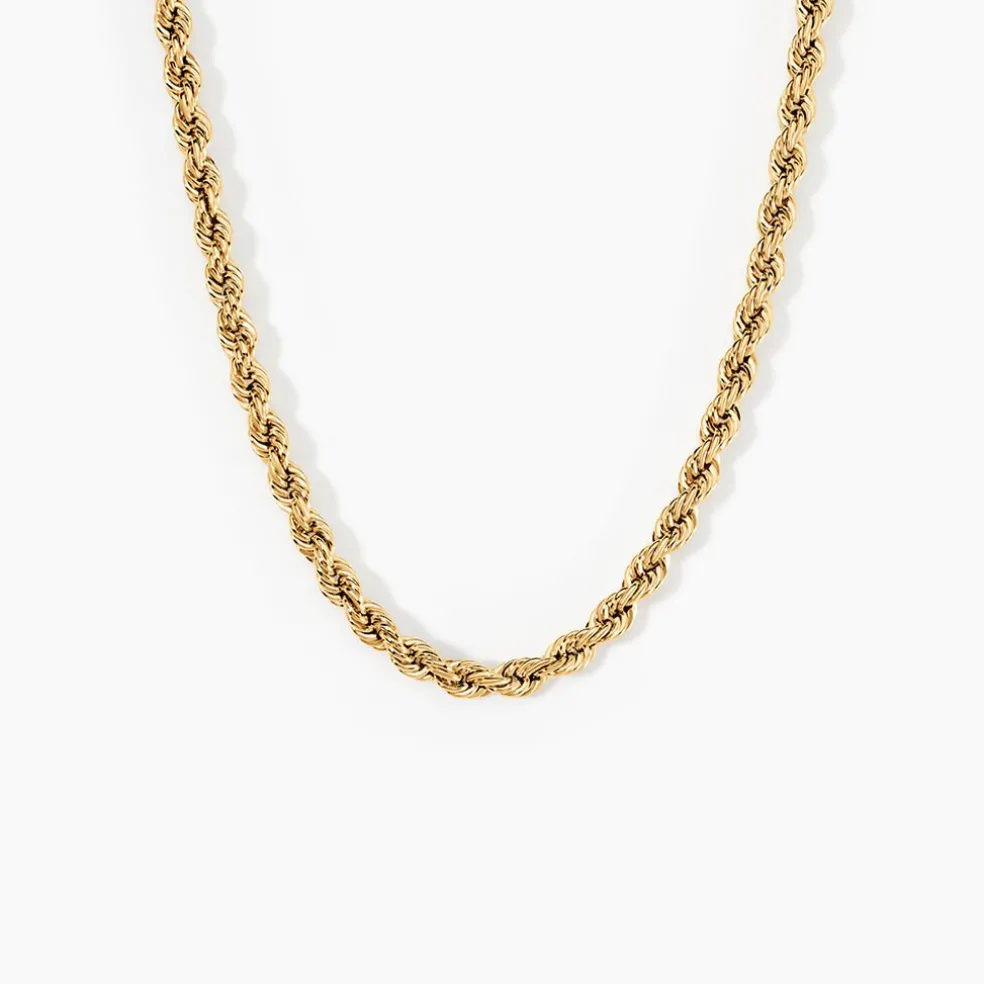 Collier Jerry Maille Corde Or Jaune