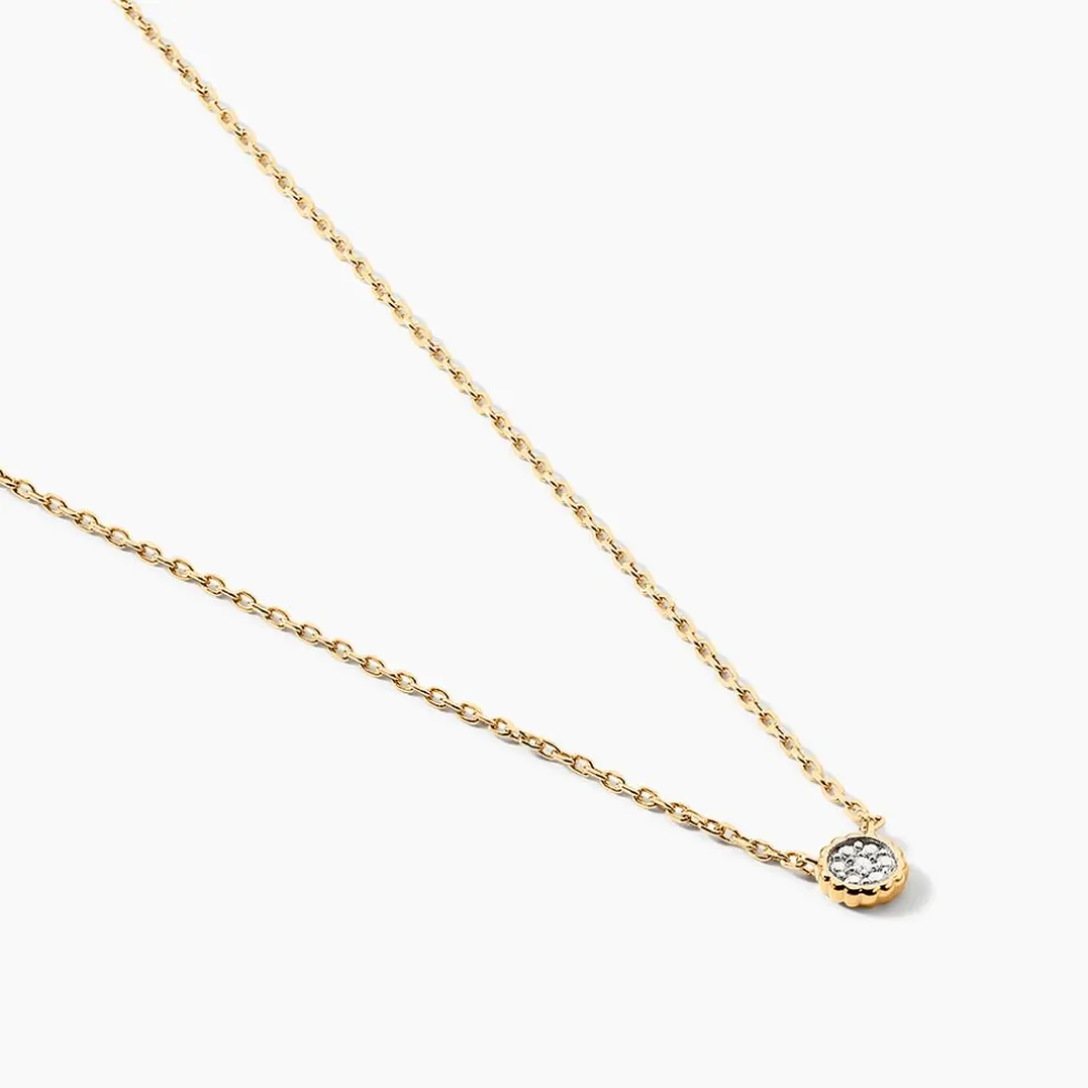 Collier Mon 1er Diamant Or Jaune Diamant