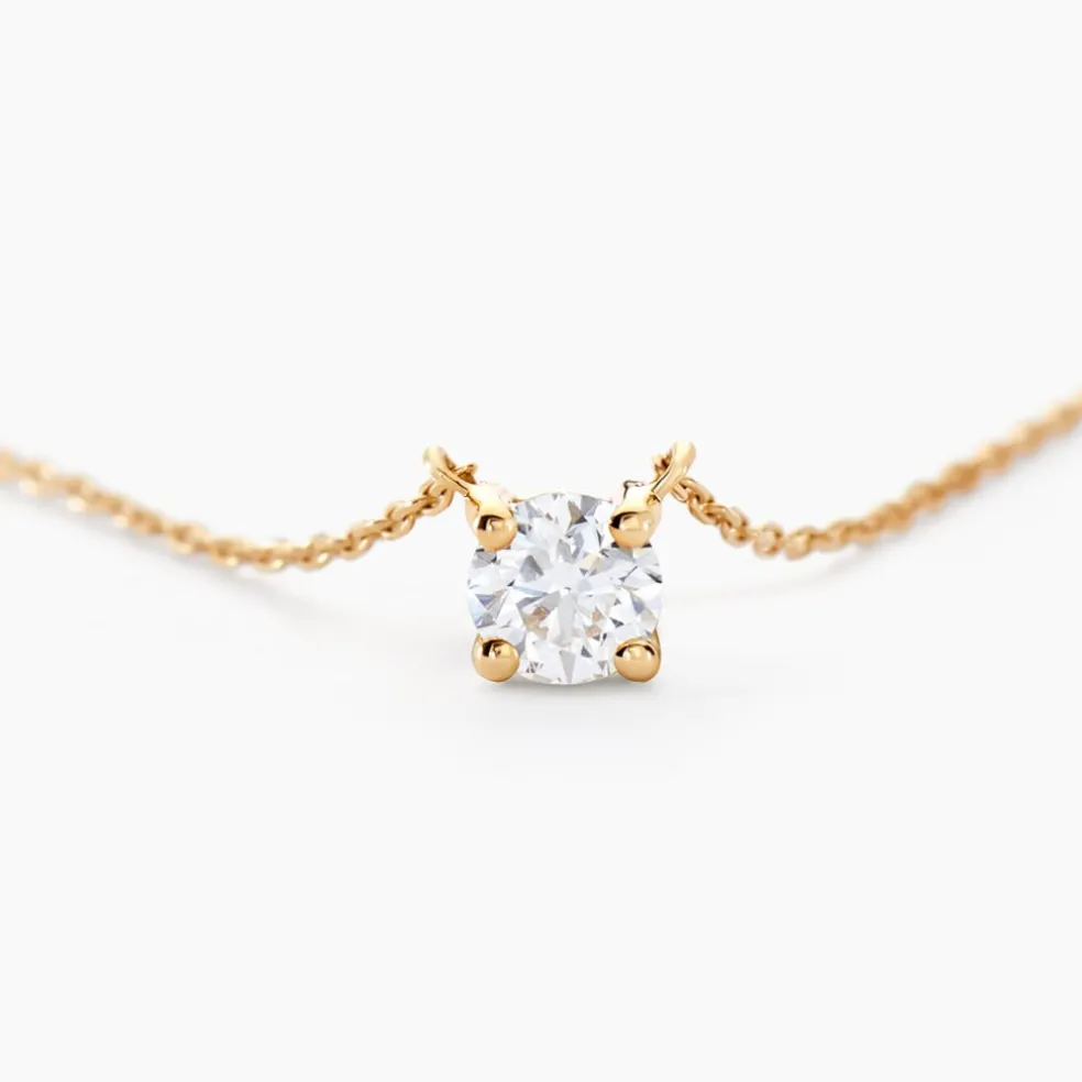 Collier Or Jaune Aphrodite Diamant
