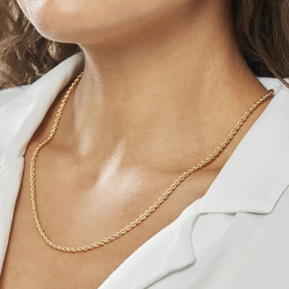 Collier Or Jaune Jerry