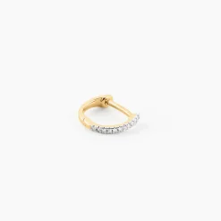Créole Unitaire Aryanna Or Jaune Diamant