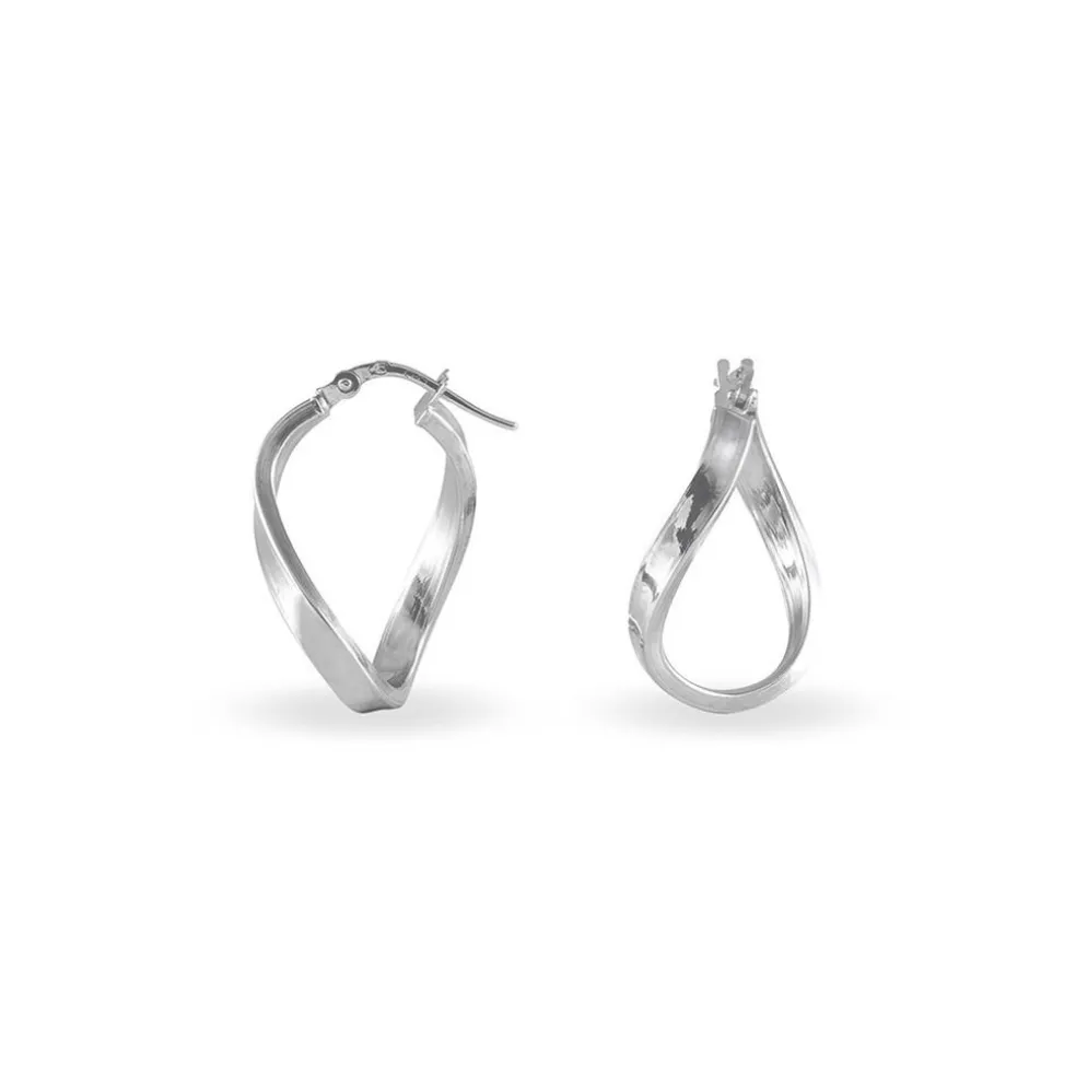 Créoles Silla Or Blanc