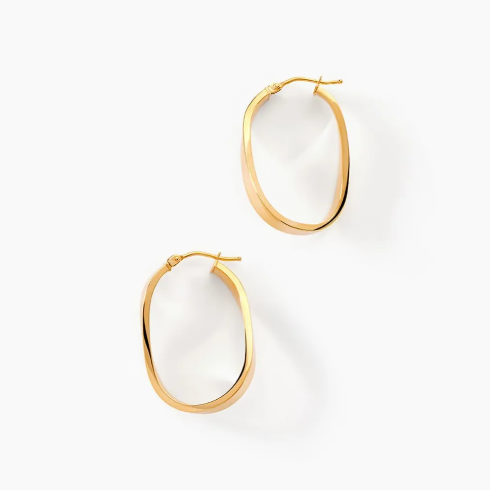 Créoles Silla Or Jaune