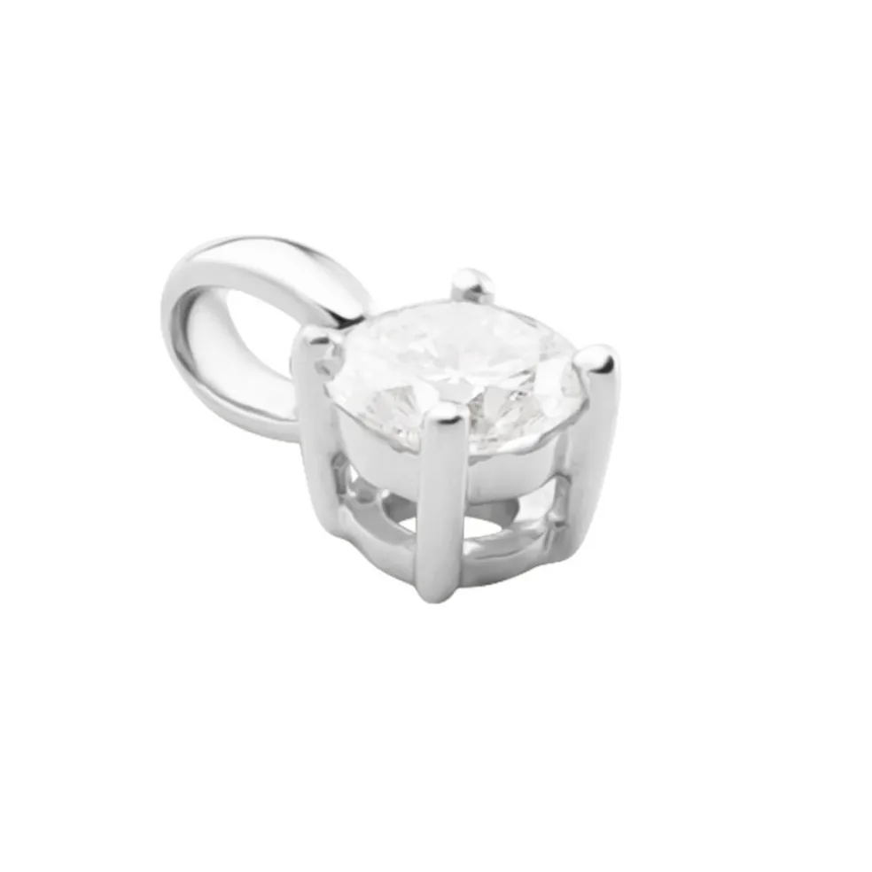 Pendentif Aphrodite Or Blanc Diamant
