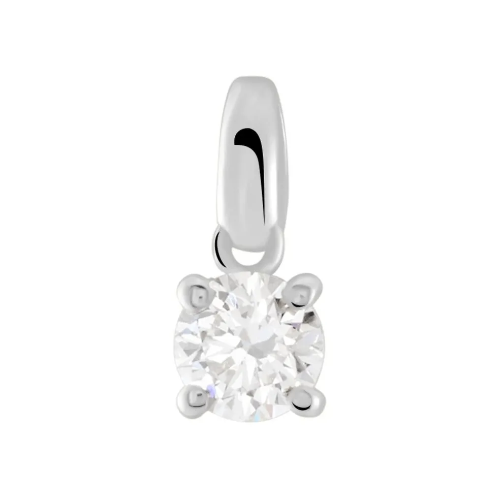 Pendentif Aphrodite Or Blanc Diamant