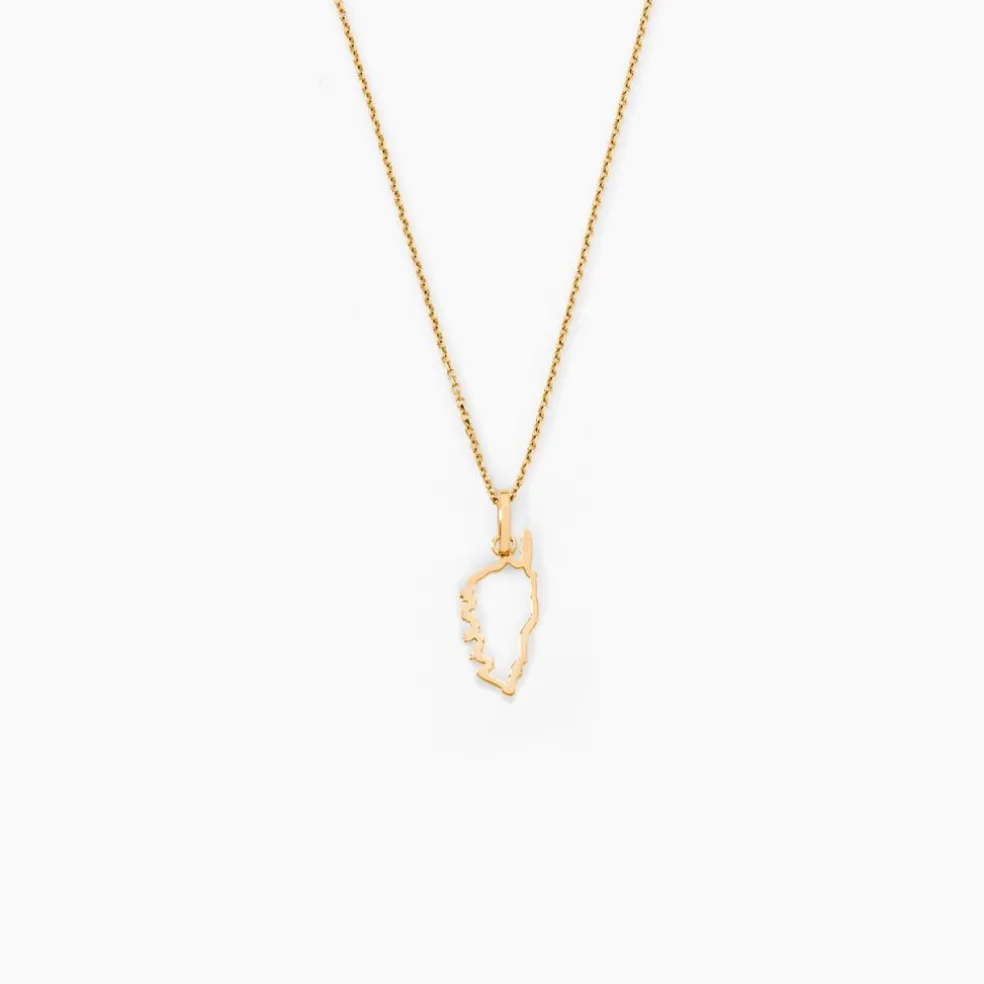 Pendentif Corsica Or Jaune
