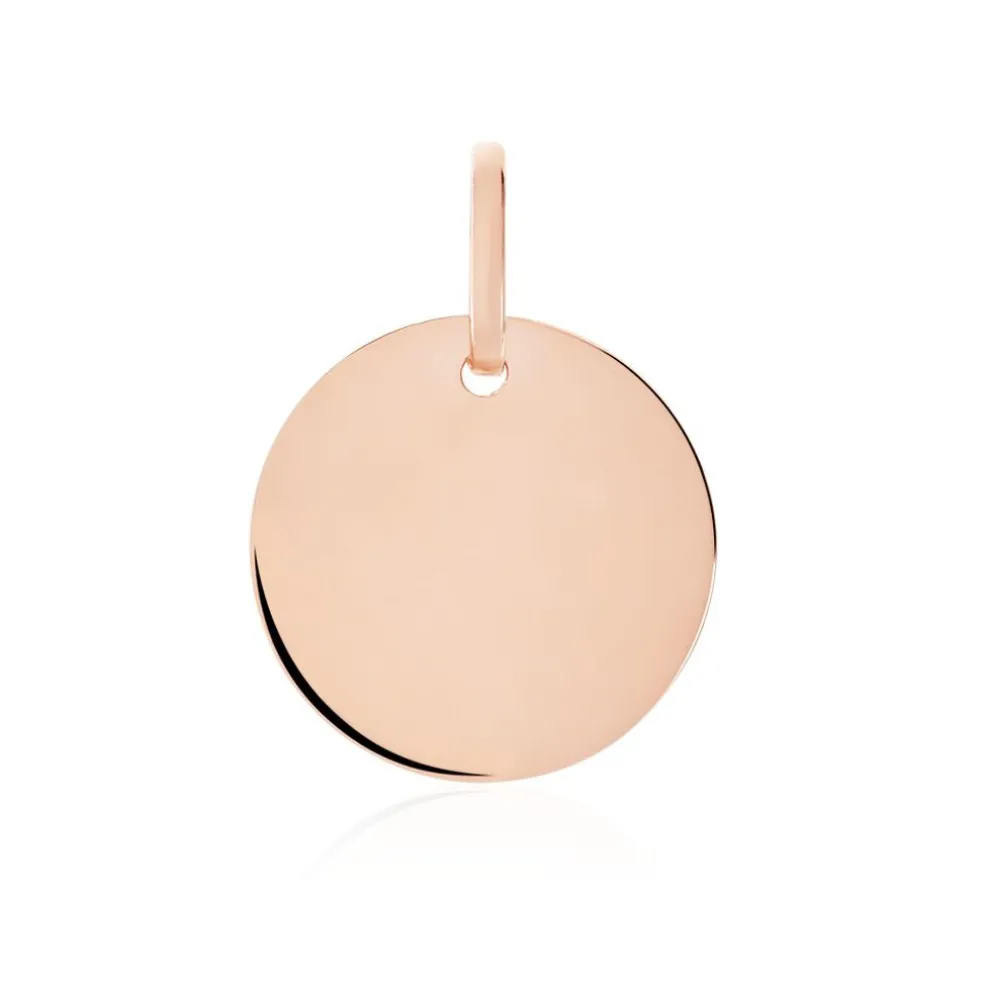 Pendentif Elisandre Argent Rose