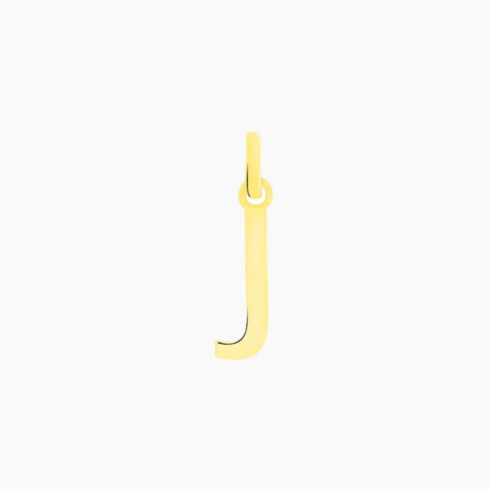Pendentif Ionia Lettre Or Jaune