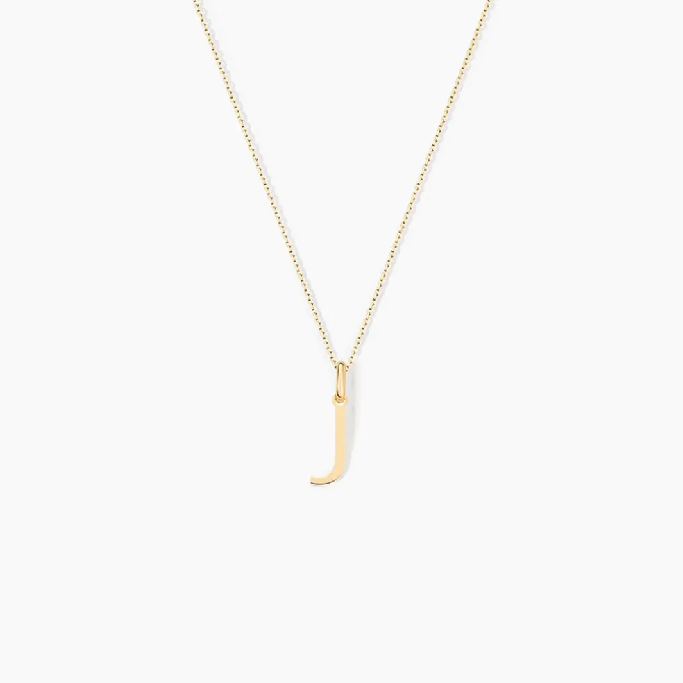 Pendentif Ionia Lettre Or Jaune