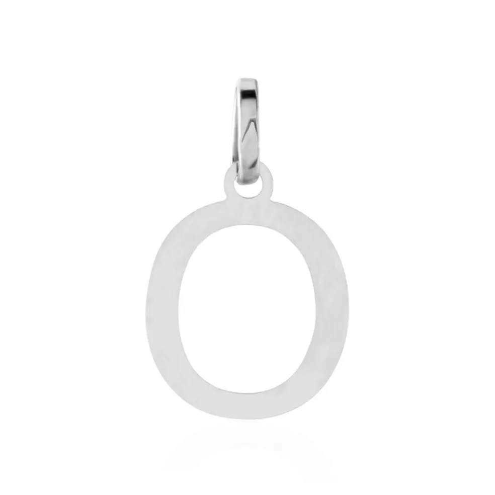 Pendentif Ionia Lettre Or Blanc