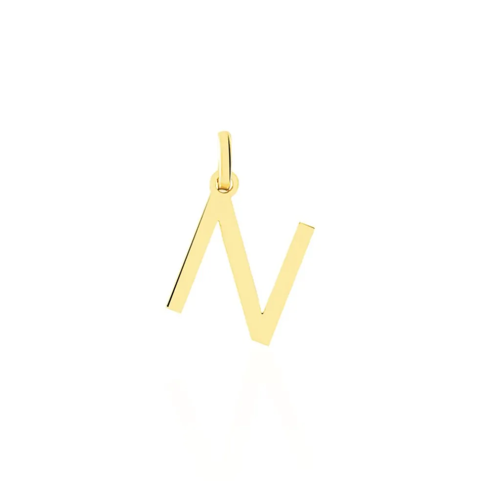 Pendentif Ionia Lettre Or Jaune