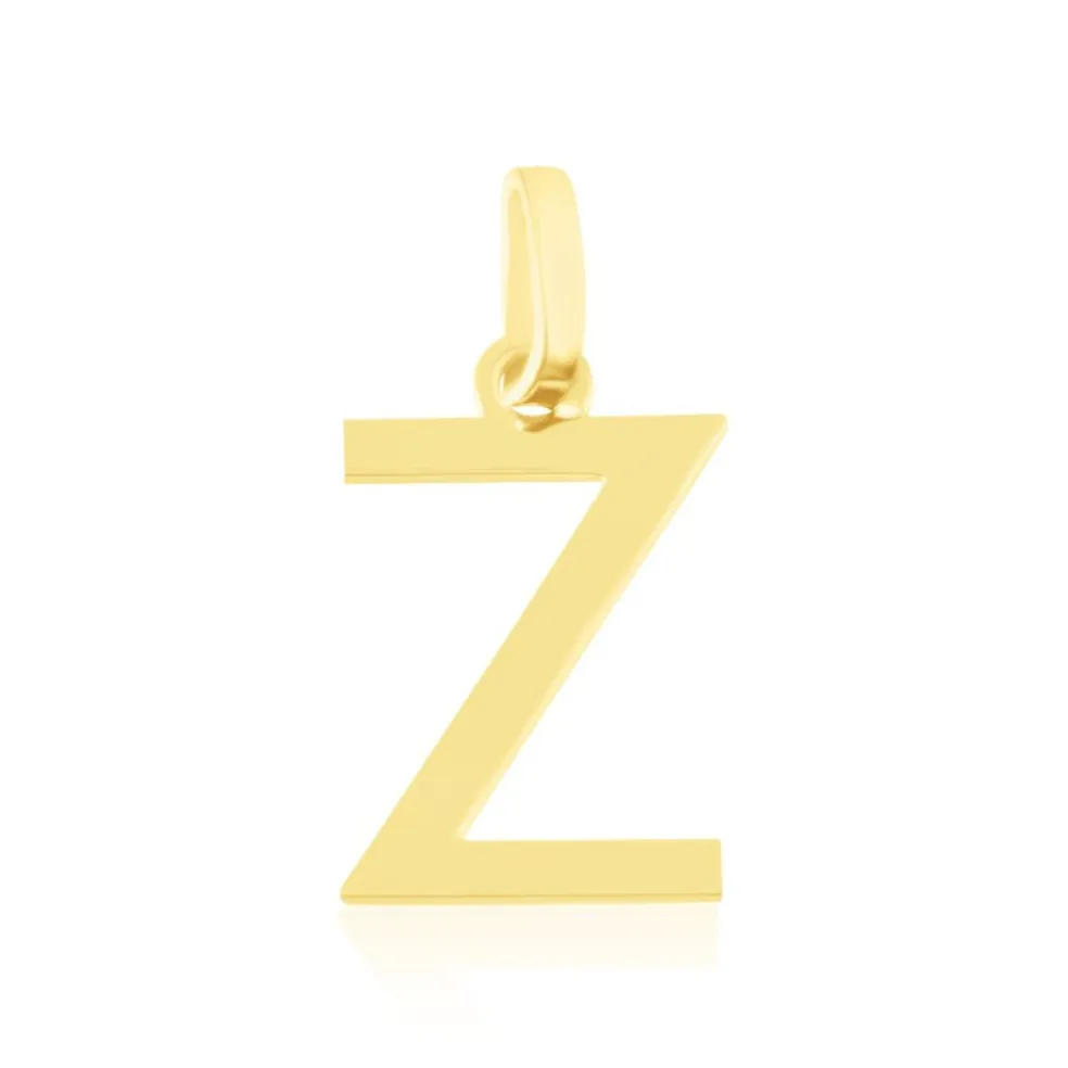 Pendentif Ionia Lettre Or Jaune