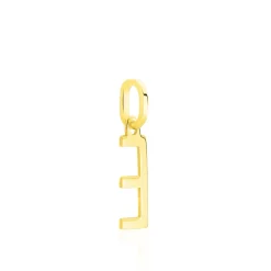 Pendentif Ionia Lettre Or Jaune
