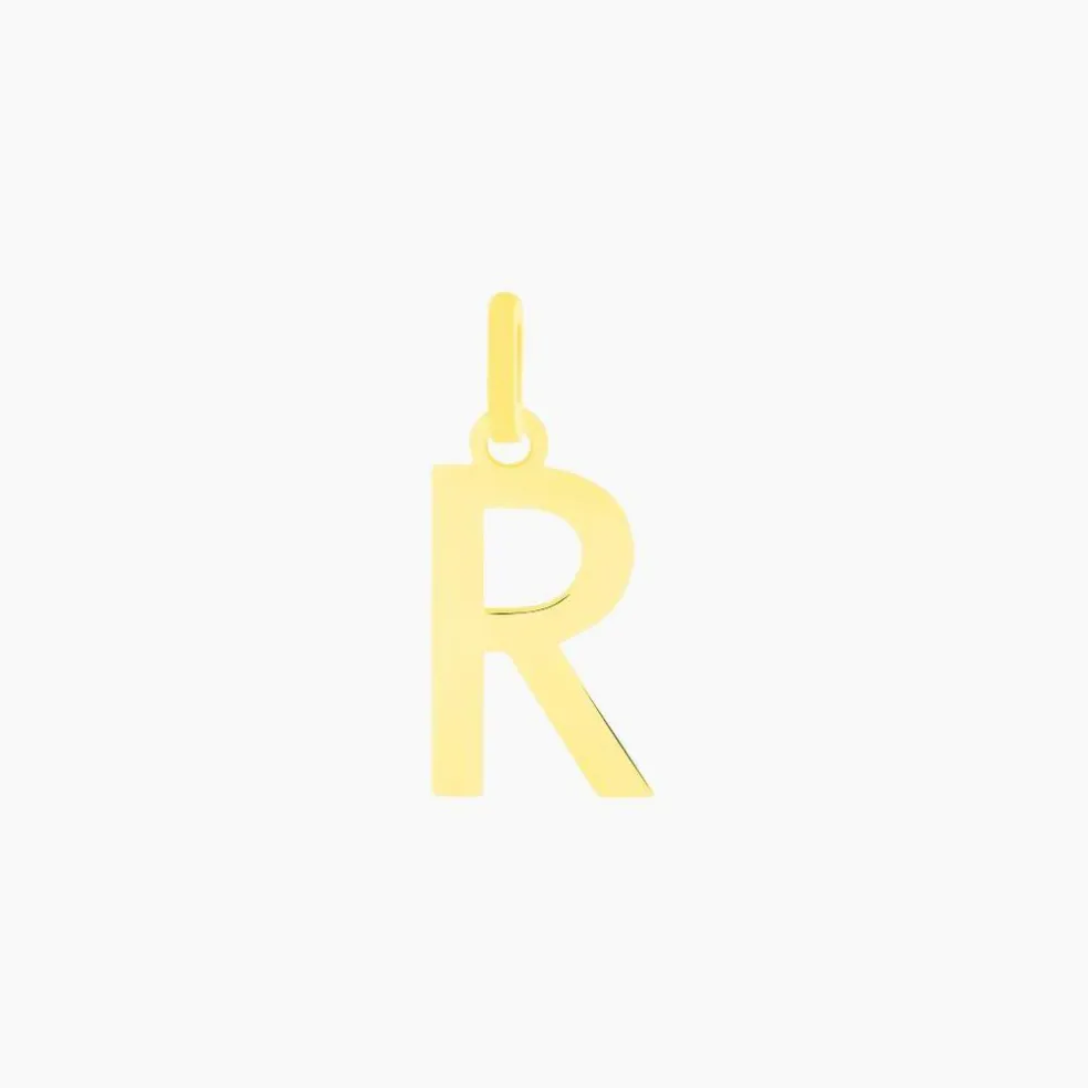 Pendentif Ionia Lettre Or Jaune
