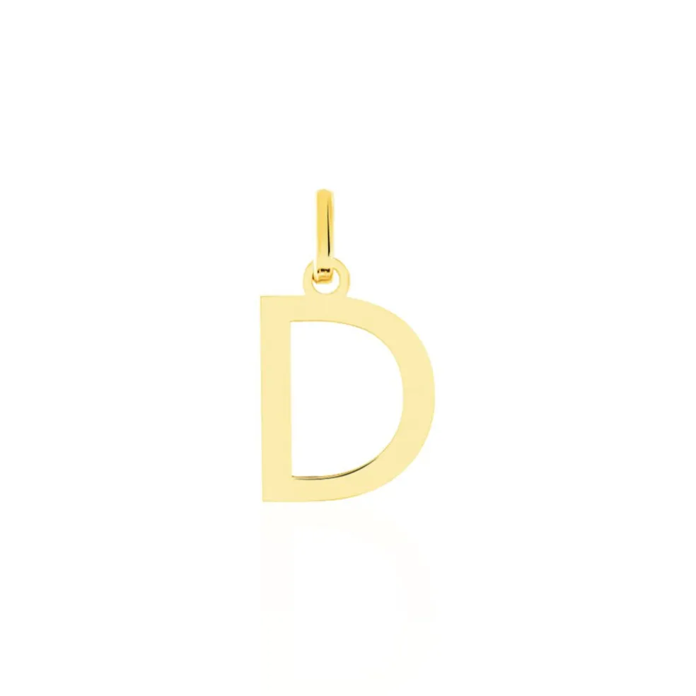 Pendentif Ionia Lettre Or Jaune