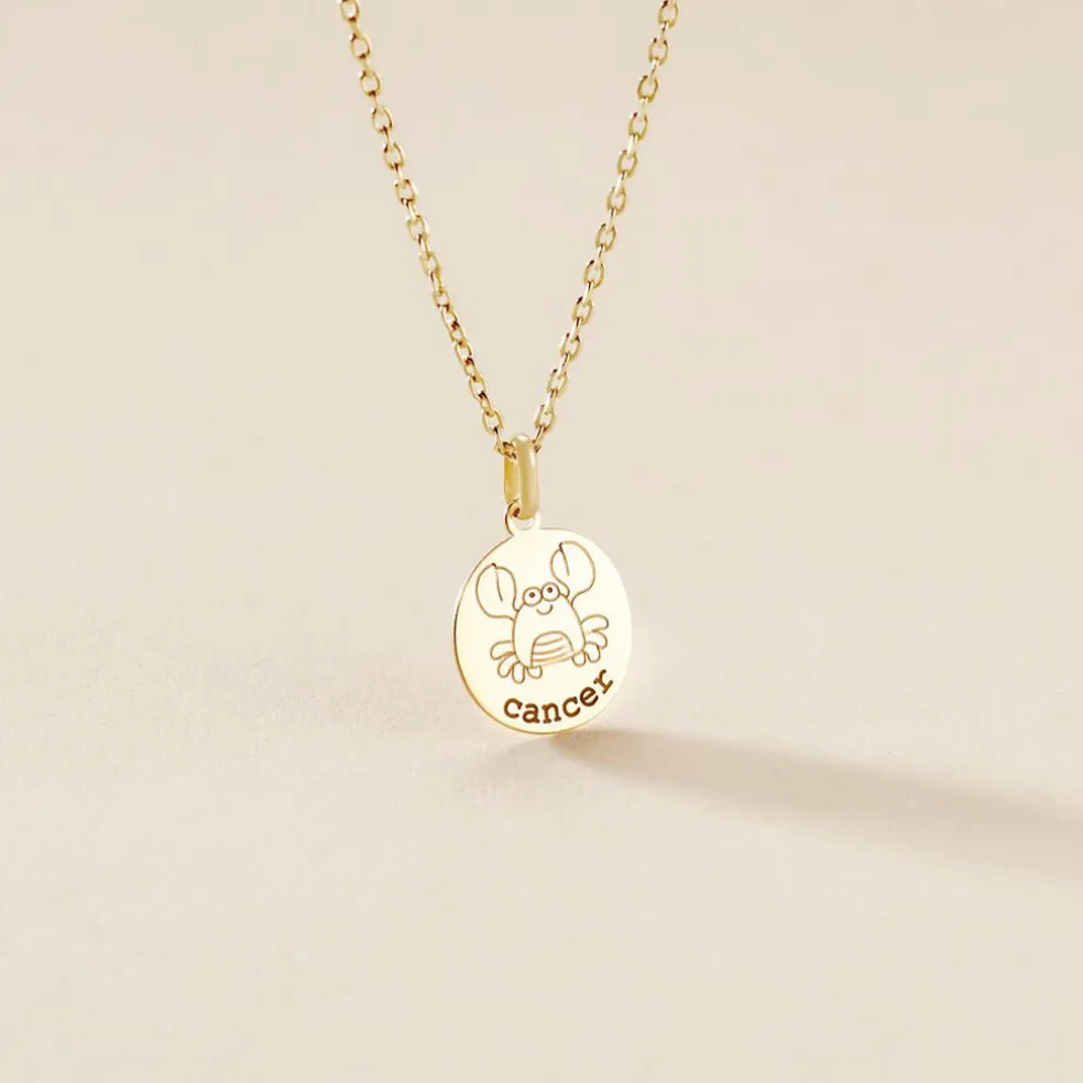 Pendentif Jannila Zodiaque Or Jaune
