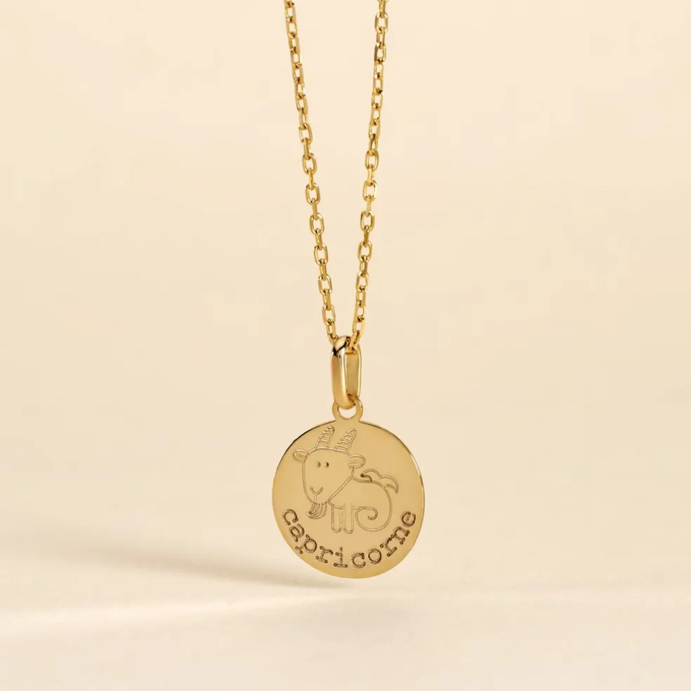 Pendentif Jannila Zodiaque Or Jaune