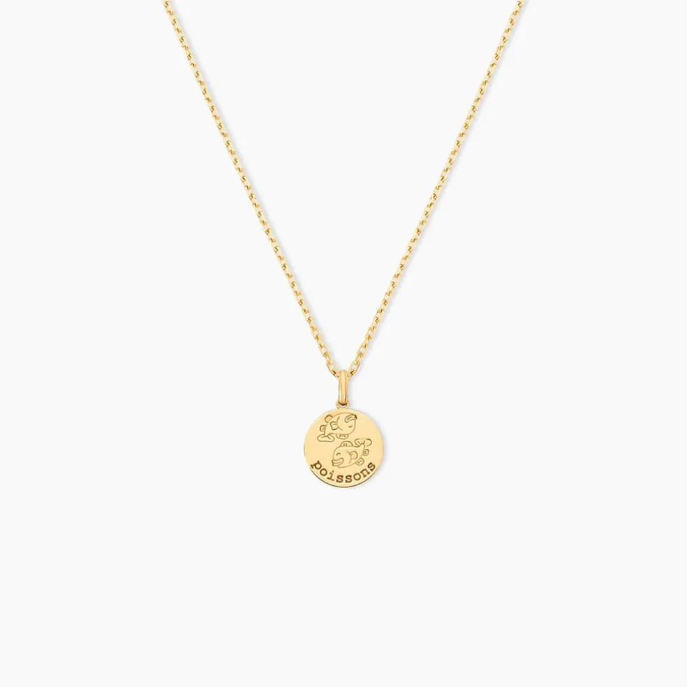 Pendentif Jannila Zodiaque Or Jaune