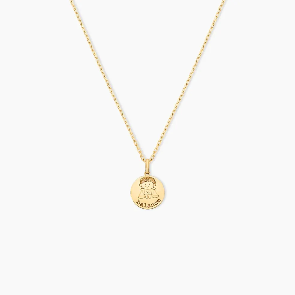 Pendentif Jannila Zodiaque Or Jaune