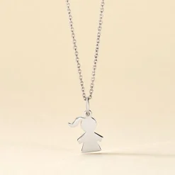 Pendentif Kids Argent Blanc