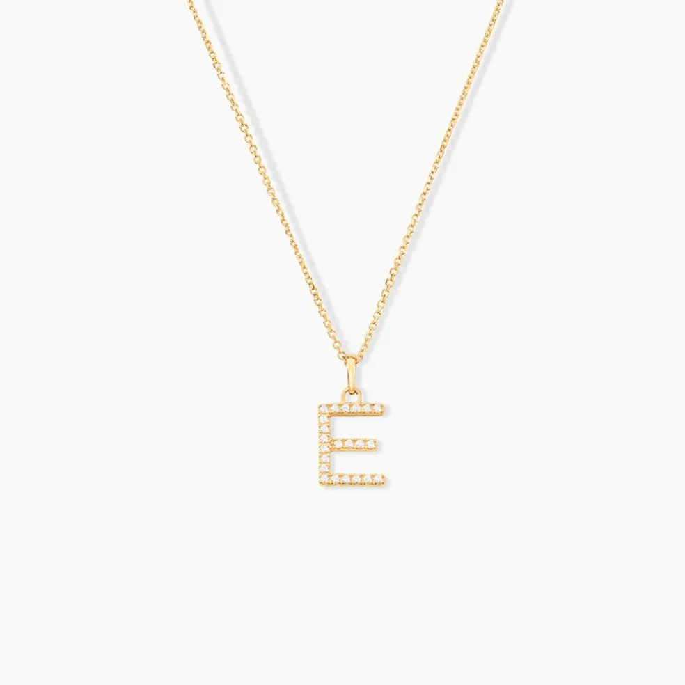 Pendentif Klementine Or Jaune Oxyde De Zirconium