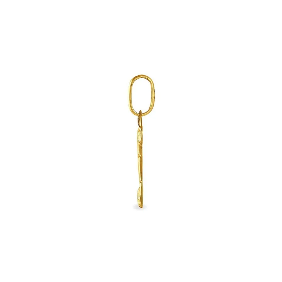 Pendentif Lamie Zodiaque Parchemin Or Jaune
