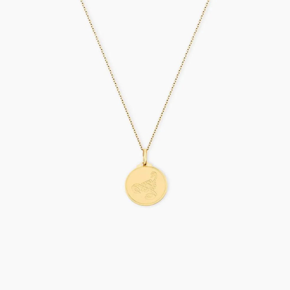 Pendentif Lamie Zodiaque Or Jaune