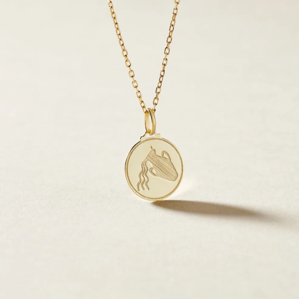 Pendentif Lamie Zodiaque Or Jaune