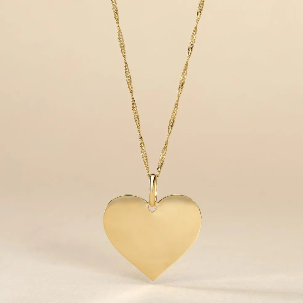 Pendentif Lisa Or Jaune