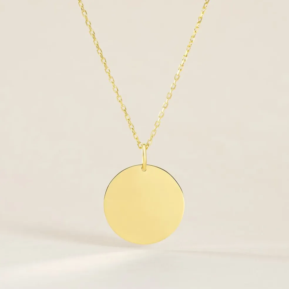 Pendentif Lisa Or Jaune