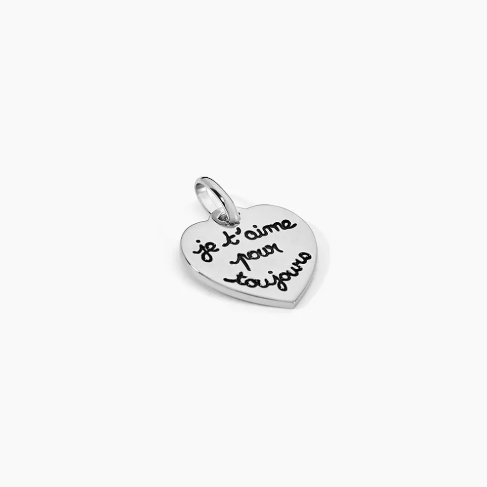 Pendentif Mayliss Argent Blanc