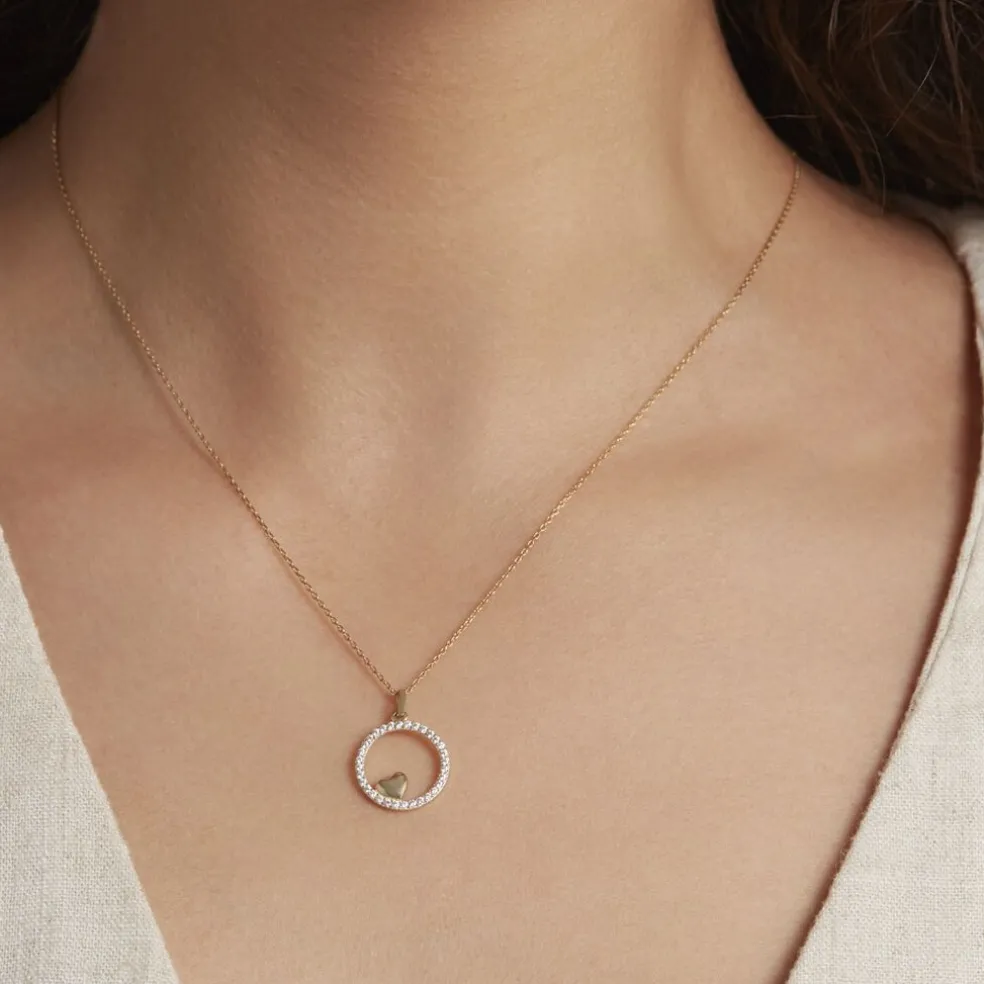 Pendentif Or Jaune Roman Oxyde