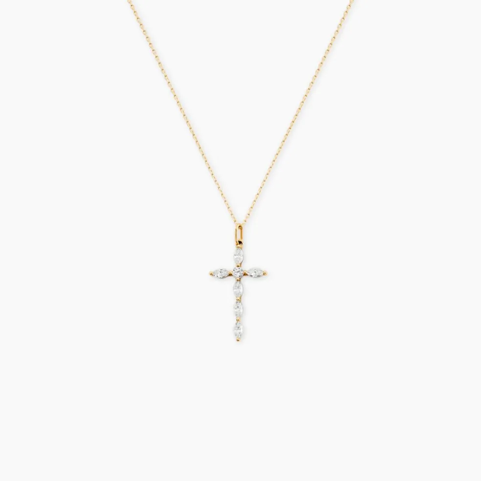 Pendentif Orfeo Or Jaune Oxyde De Zirconium