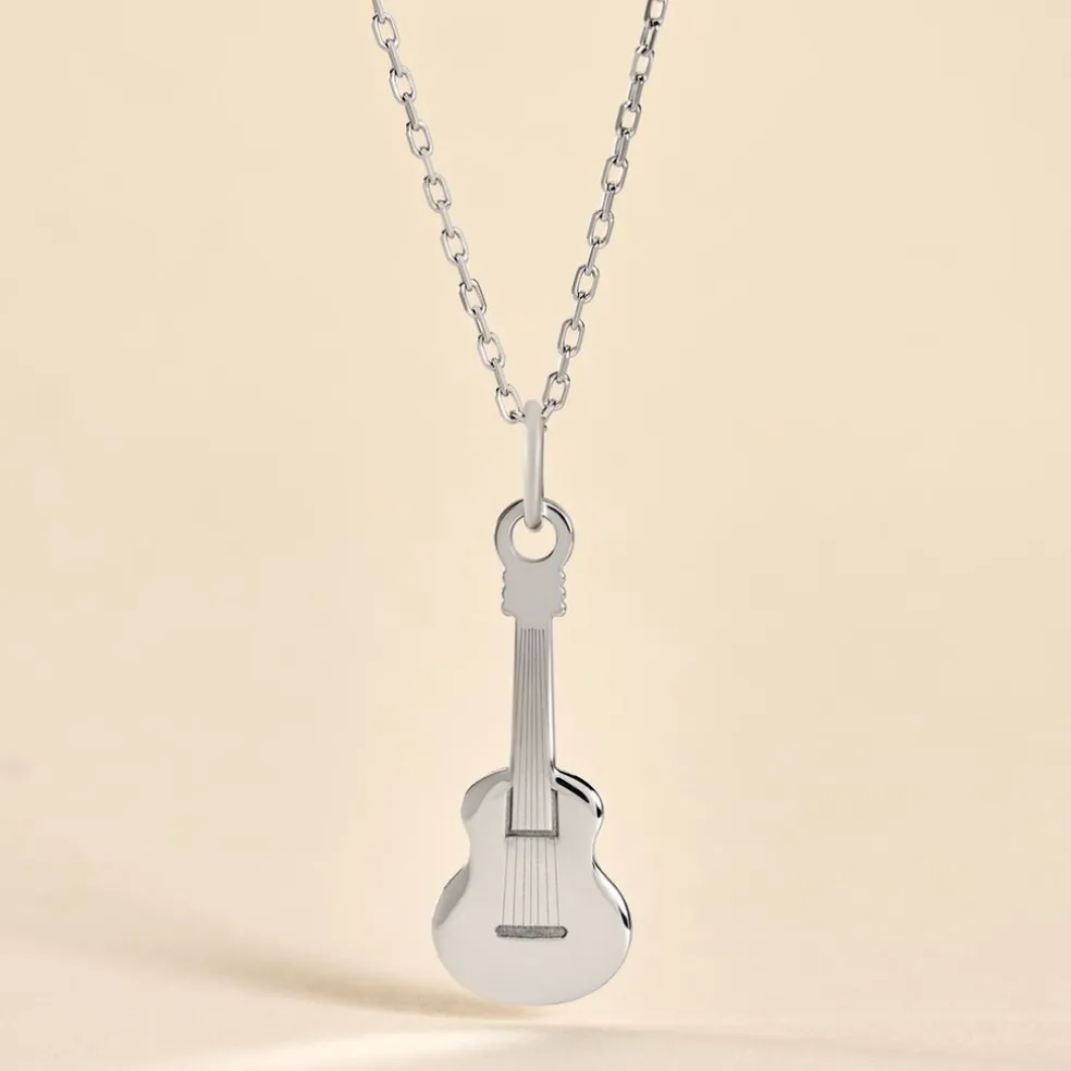 Pendentif Paoli Argent Blanc