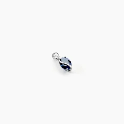 Pendentif Prudencia Or Blanc Saphir
